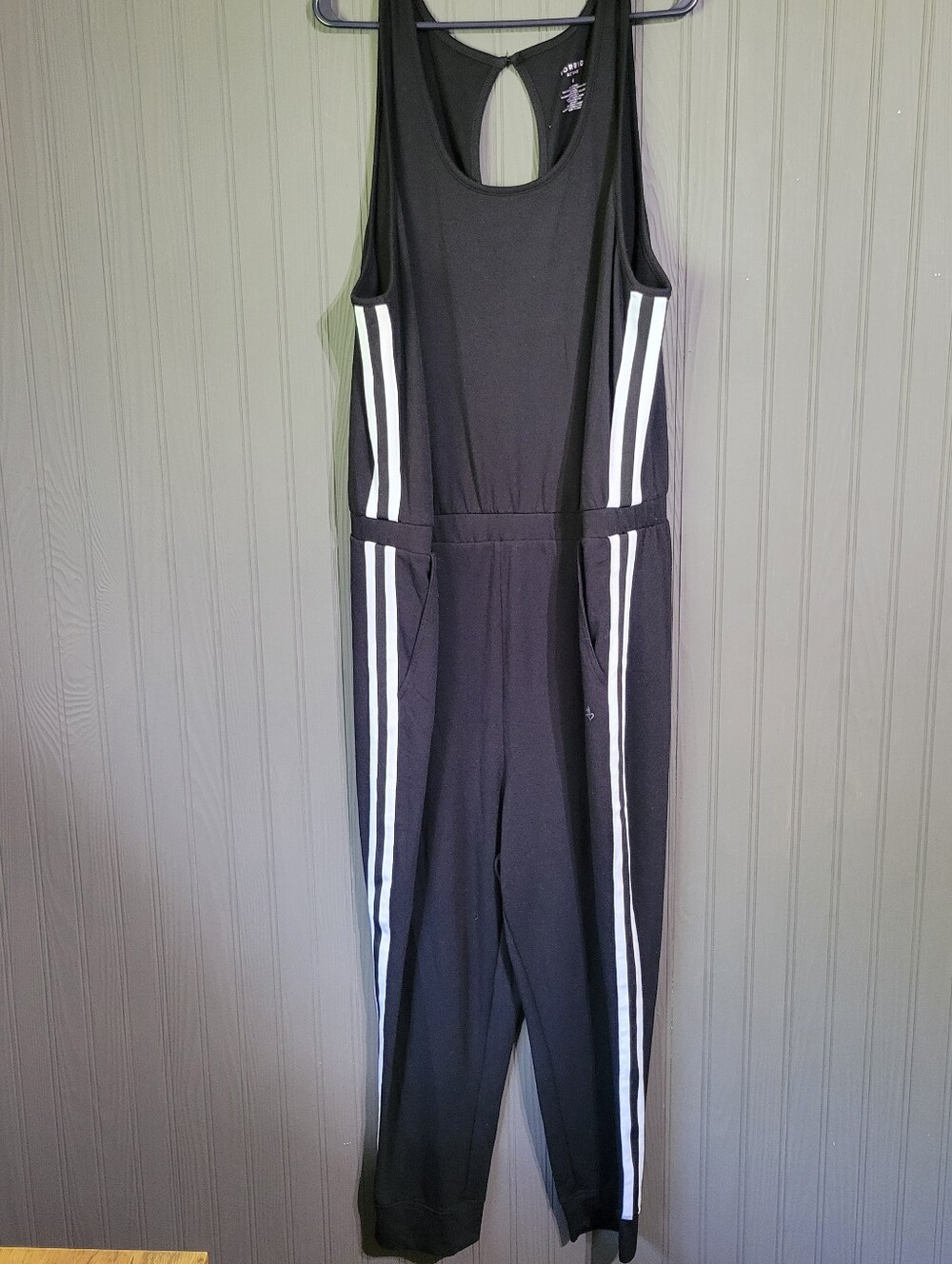 Torrid Active Sleeveless Jumpsuit Pants Black Women's 4X